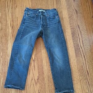 Classic Black Wash Wedgie Straight 26 Denim Jeans